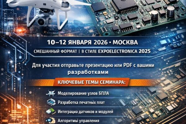 АСКОН собирает ведущих разработчиков на масштабный семинар по электронике для БПЛА