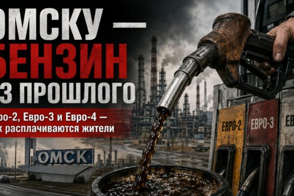 Вместо нормального бензина — «антикризисная бадяга»: власти превращают Омск в полигон для топлива из прошлого