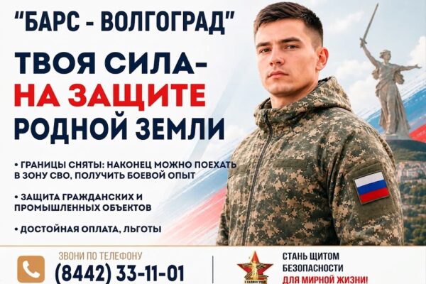 «Барс-Волгоград»: границы сняты — время защищать родную землю